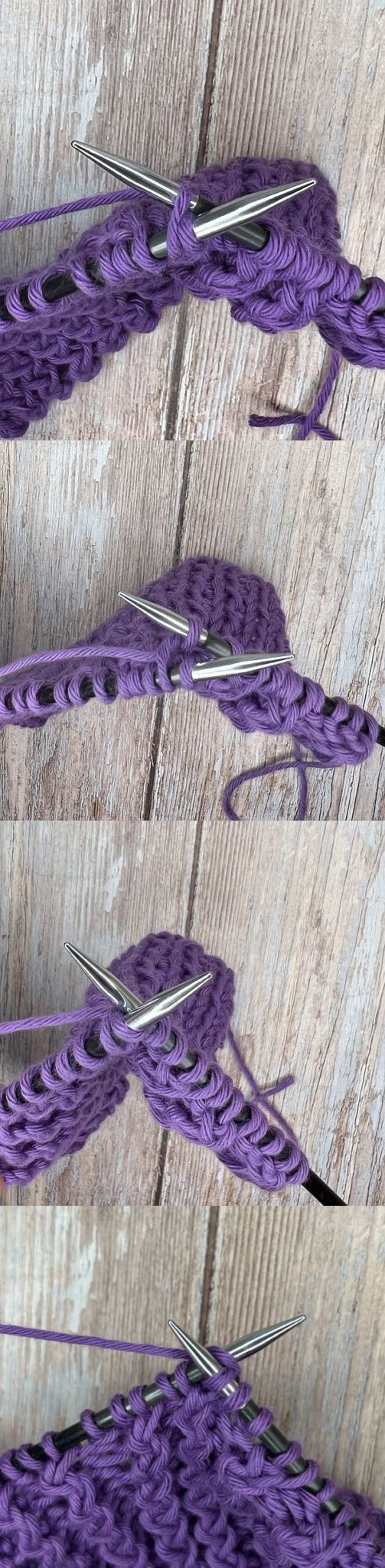 ZickZackRippenmuster stricken (Strickmuster & Anleitung)