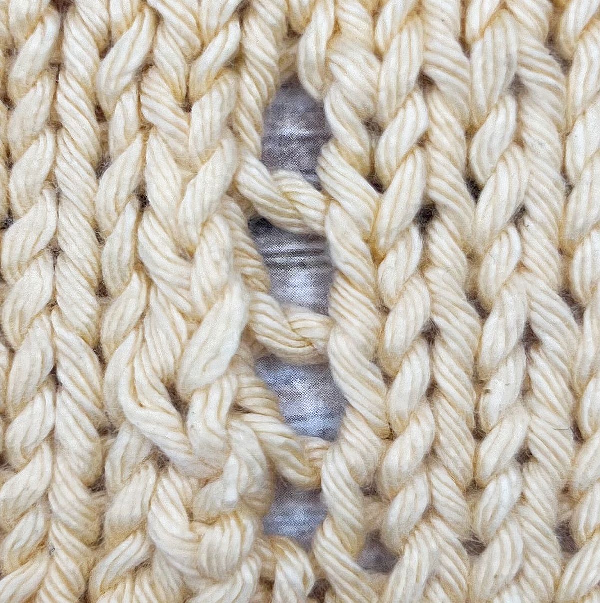 Umschlag stricken (yarn over)